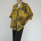 80s Silk Jacket,Blouse Made in Italy