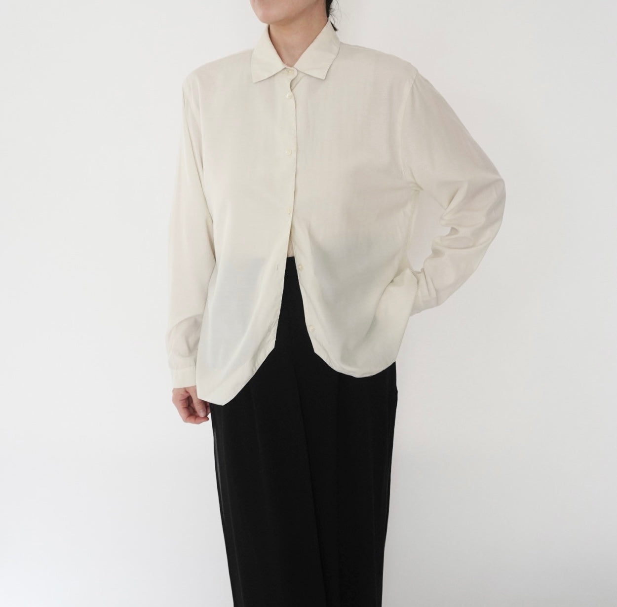 80s "finity x SAKS FIFTH AVENUE" Design Shirt Made in USA