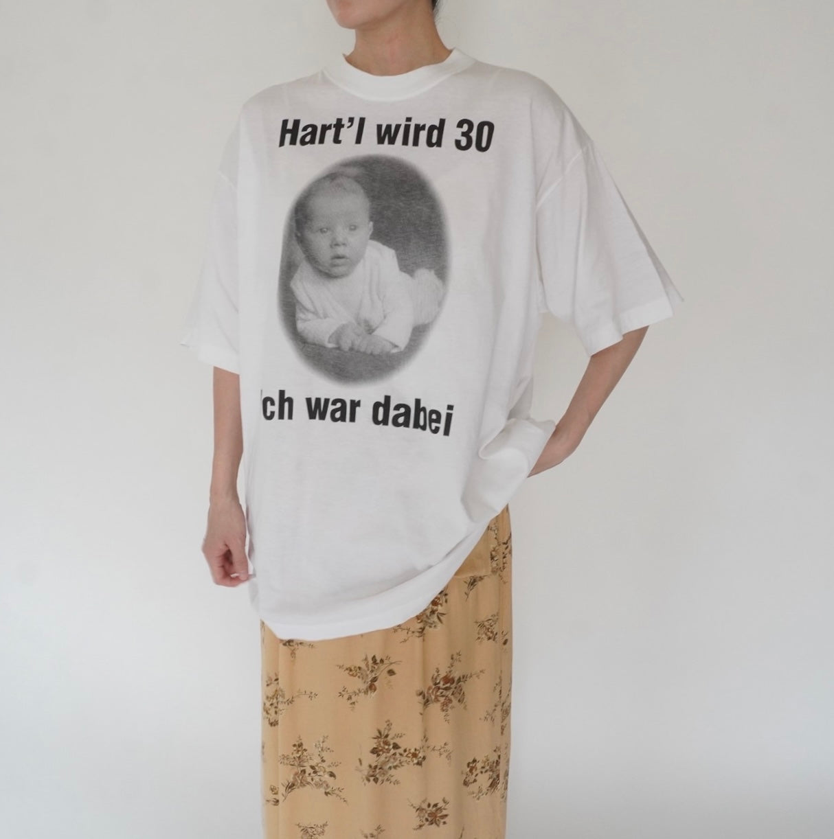 90s Photo Printed T-shirt Styled in USA