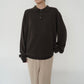 Brown Knit Top