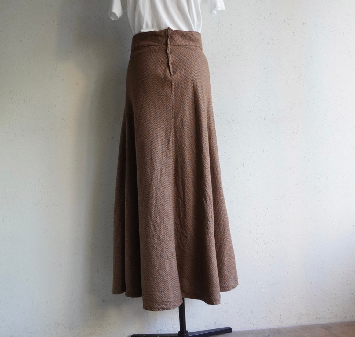 60s High Waist Maxi Skirt