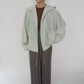 90s Linen×Silk Hoodie Jacket