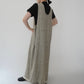 90s FLAX by jeanne engelhart Linen Dress