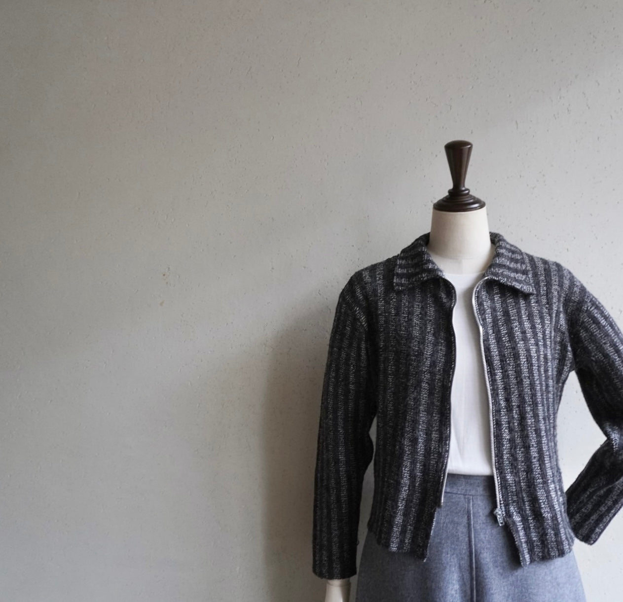 90s Zipped Top Made in Italy