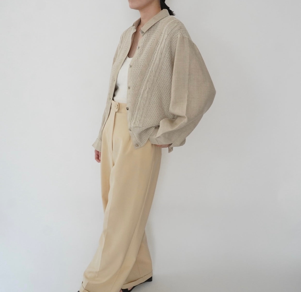 80s EURO Linen Light Jacket