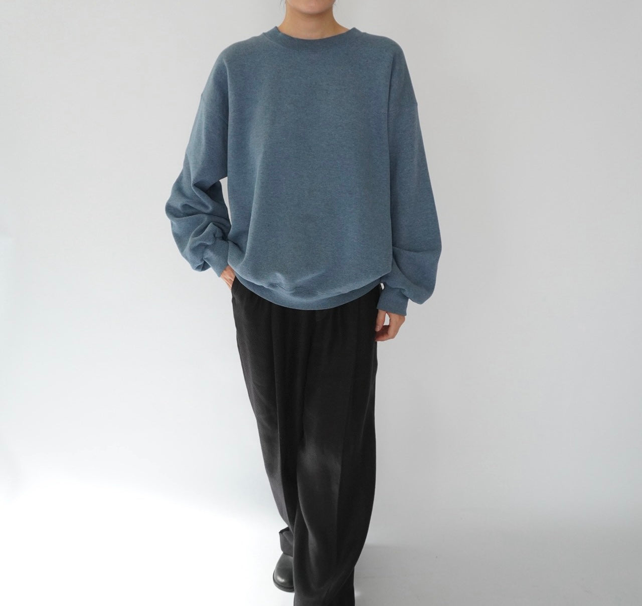 90s Blue Sweater Made in USA