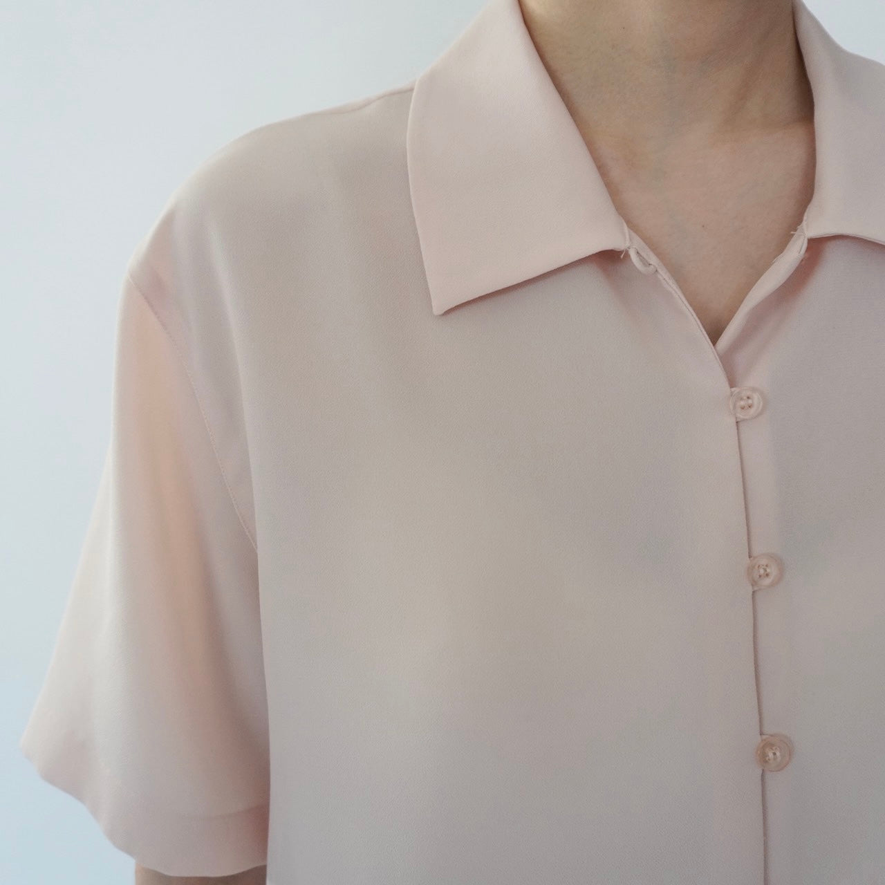 90s Light Pink Shirt