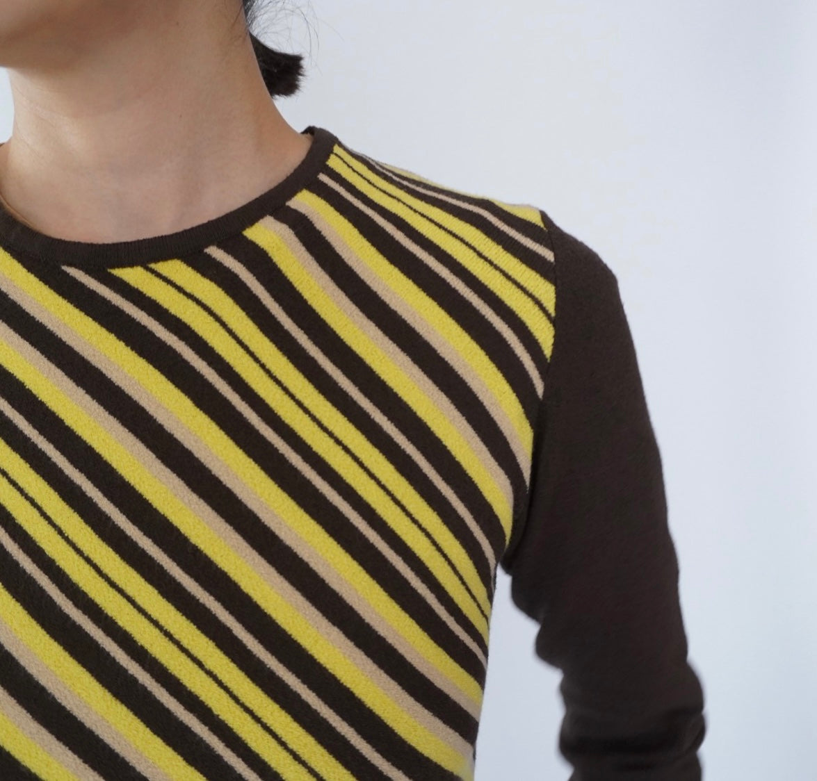 90s Italy Striped Top