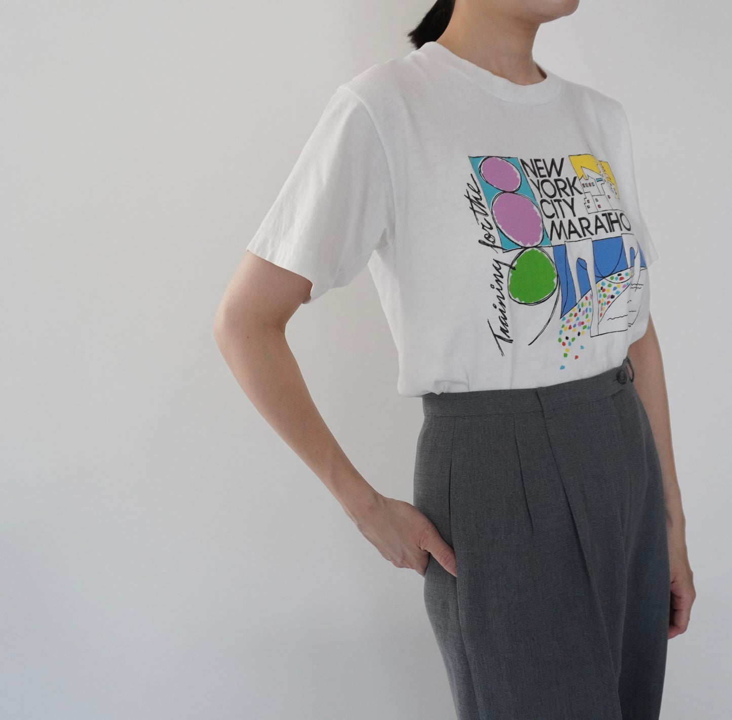 80s Printed T-shirt Made in USA