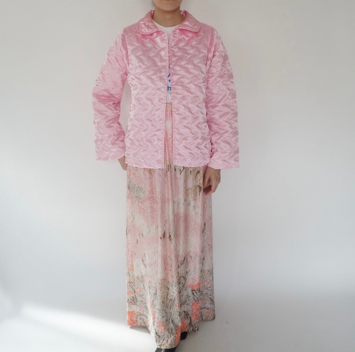 90s Quilted Light Jacket