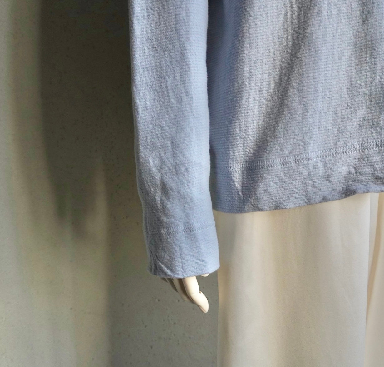 90s Light Blue Top