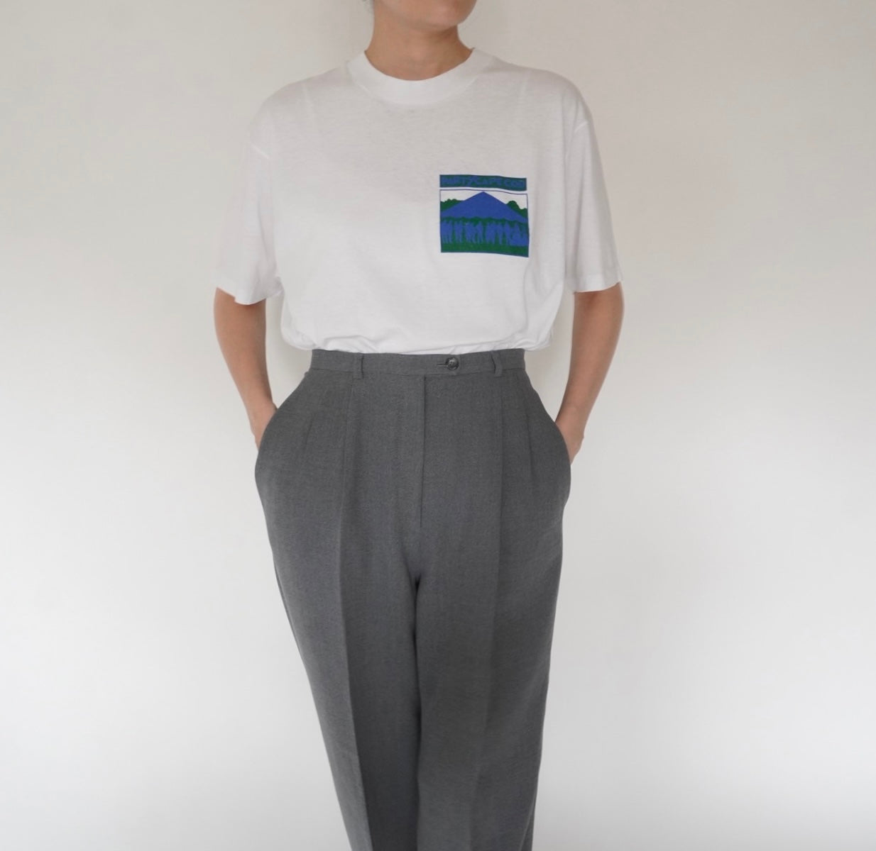 80s Printed T-shirt Made in USA