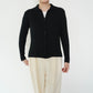 90s Zip Ribbed Top