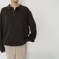 Brown Knit Top