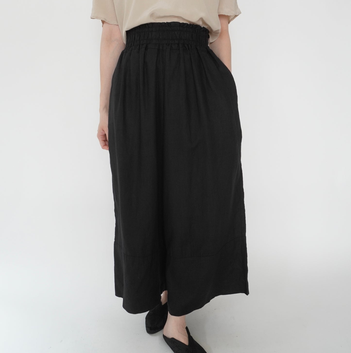 Cropped Wide Pants