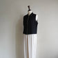 90s Sleeveless Zipped Top,Vest Made in USA