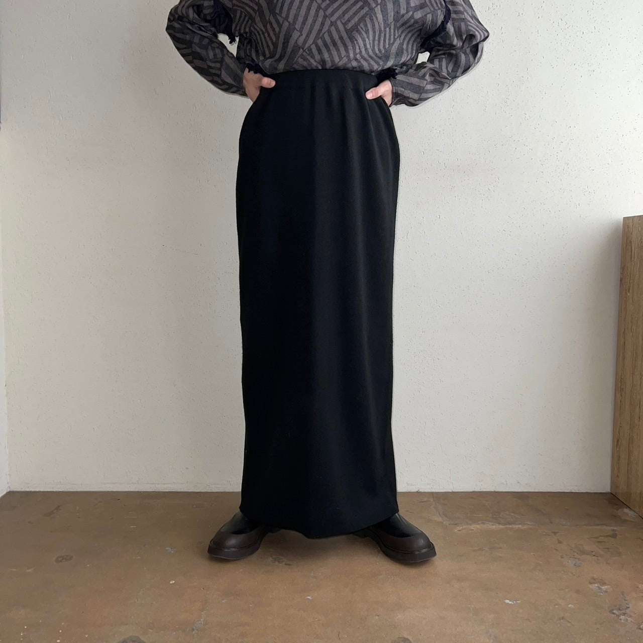 90s Knit Maxi Skirt