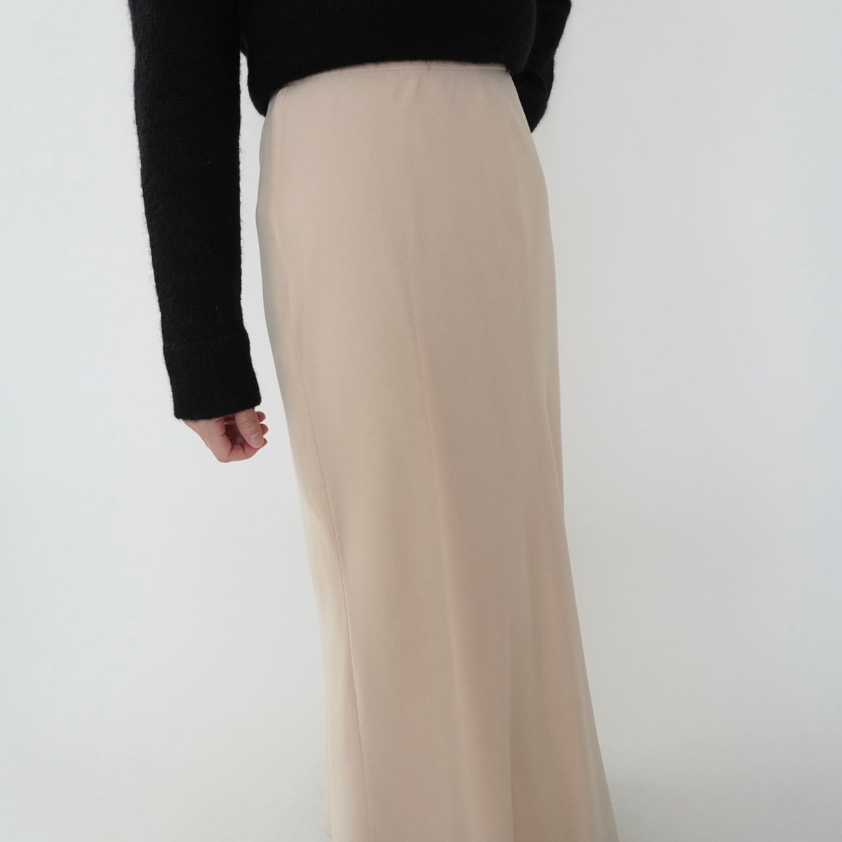 90s Sheer Maxi Skirt Made in USA