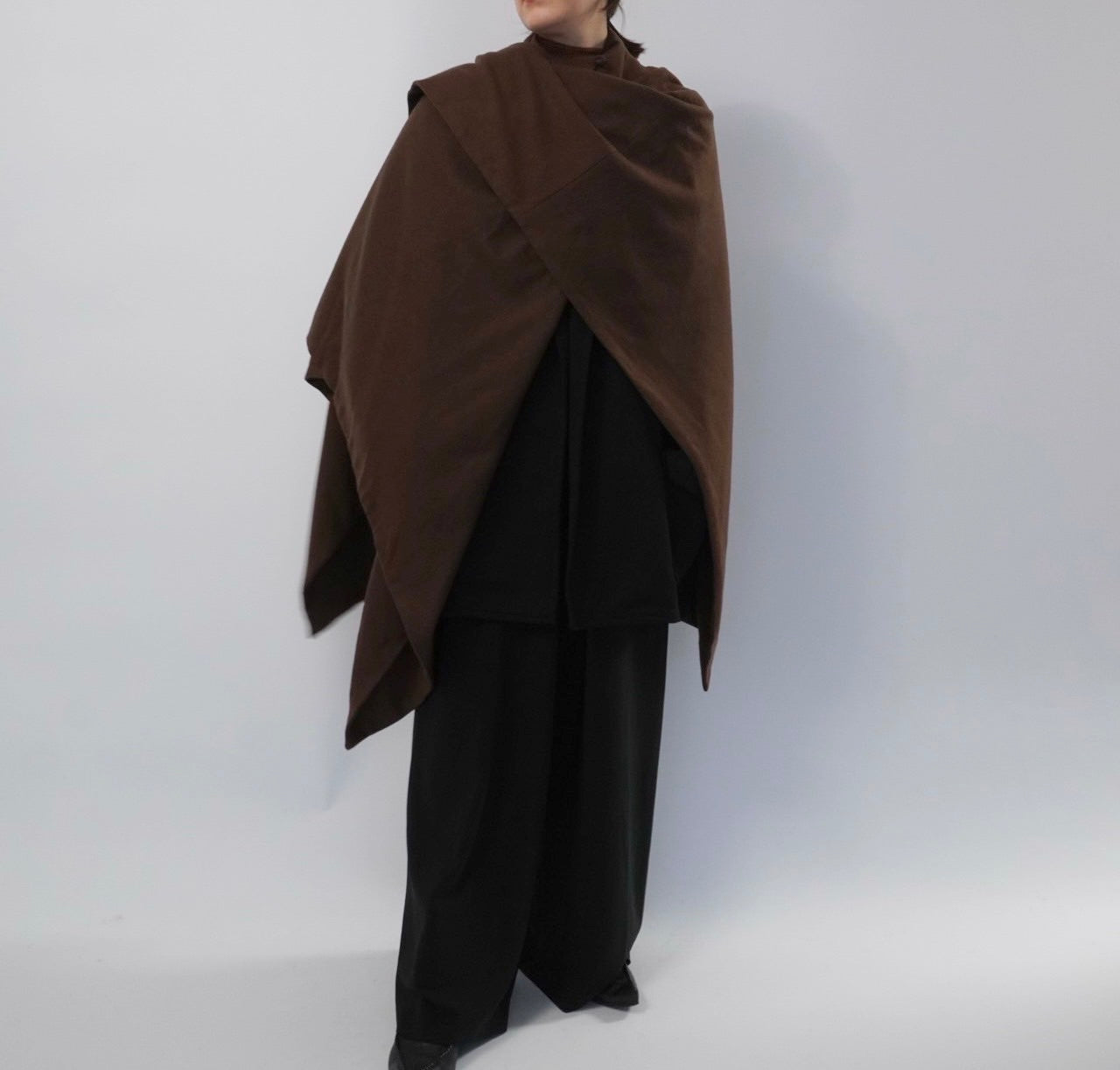 80s Brown Cape