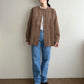 90s Suede Blouse