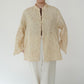 90s Pleated Silk Blouse