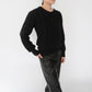 80s EURO Black Mohair Knit
