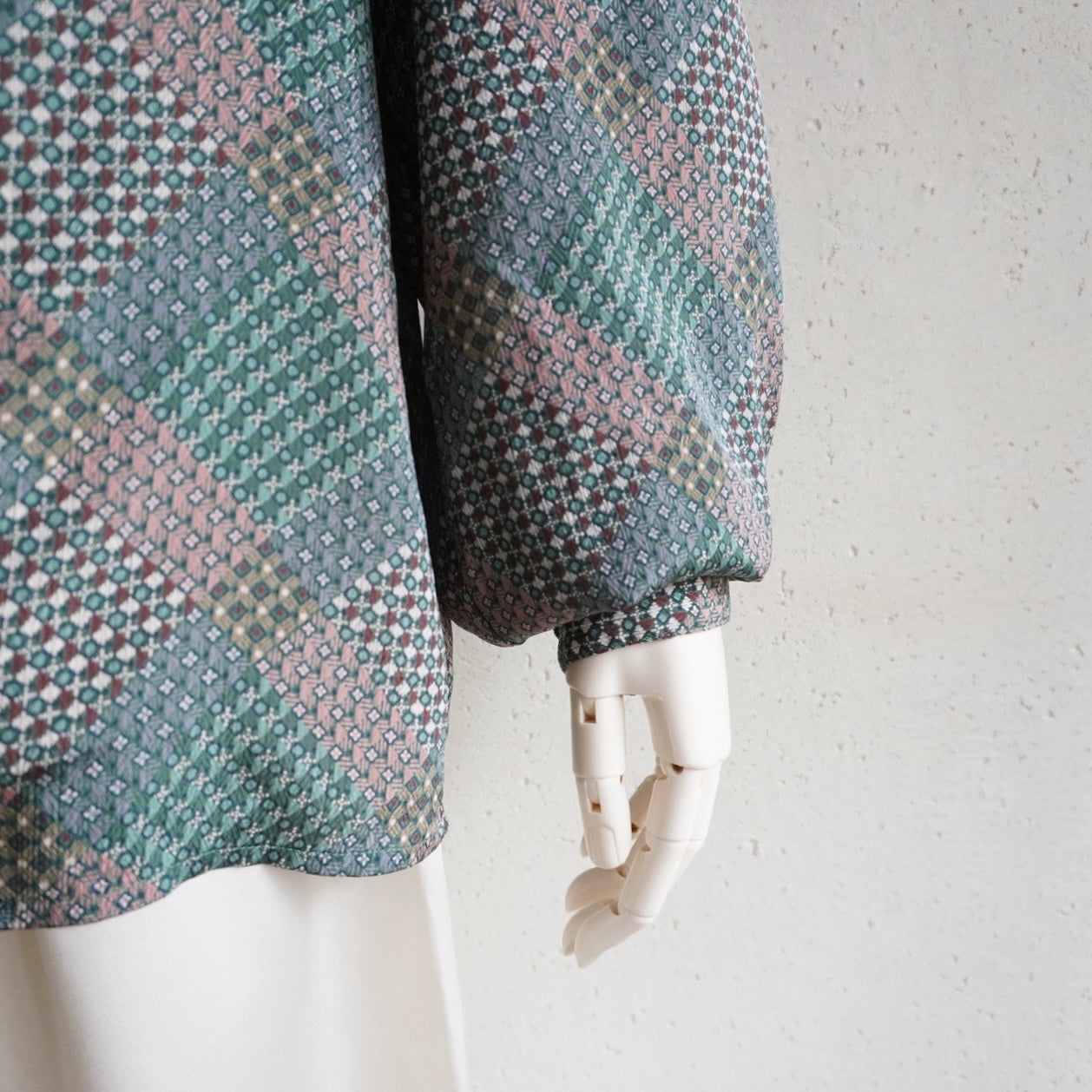 80s Pattern Blouse
