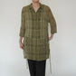 90s Plaid Long Shirt, Jacket