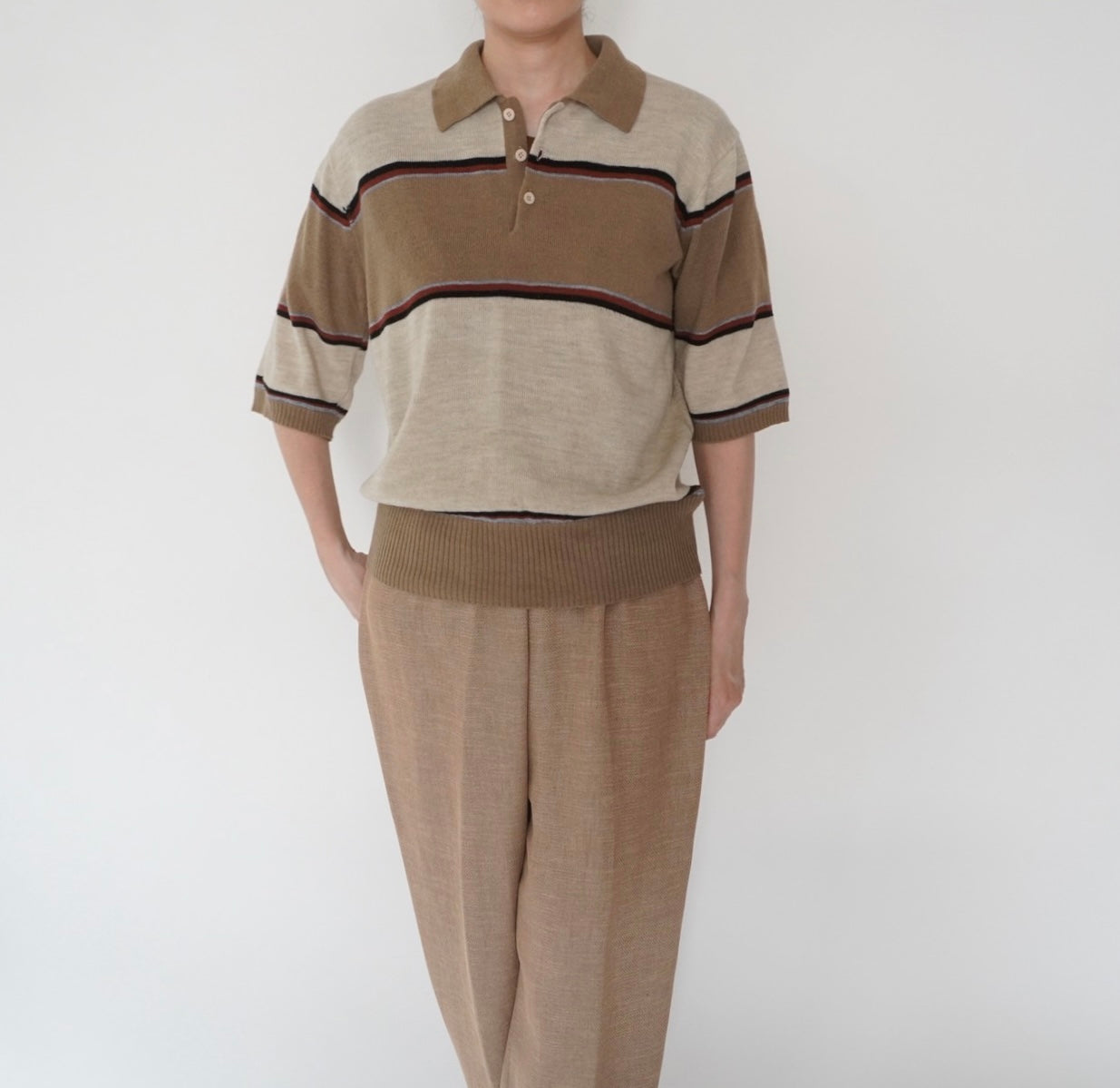 80s Striped Top