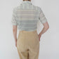 70s Pattern Zip Top