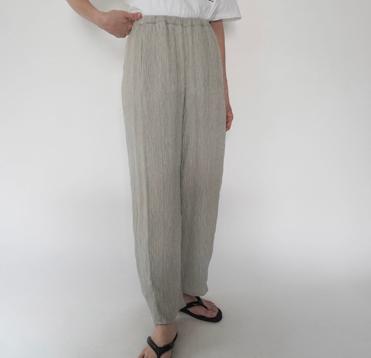 90s Silk Pleated Pants
