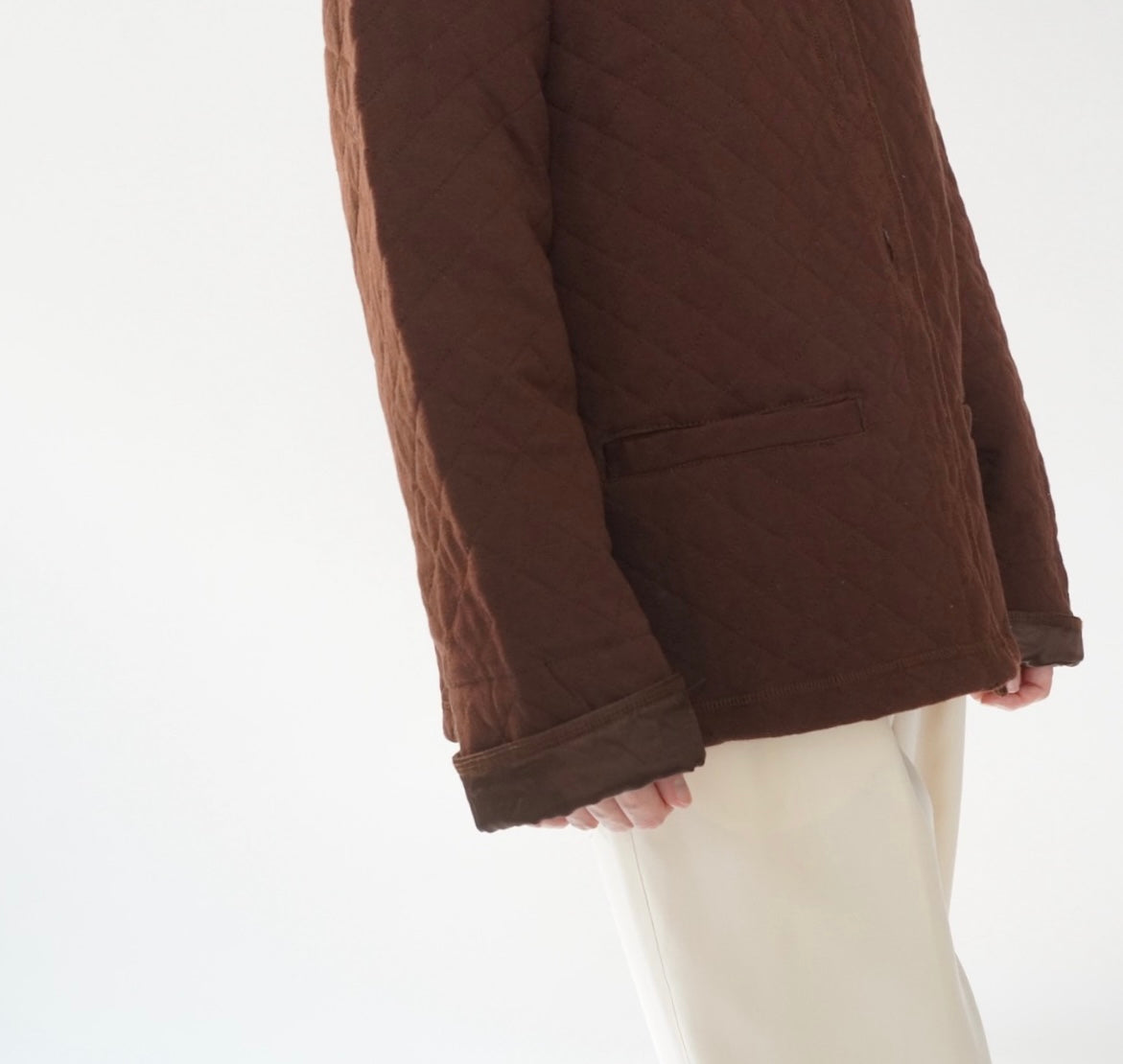 90s Quilted Light Jacket
