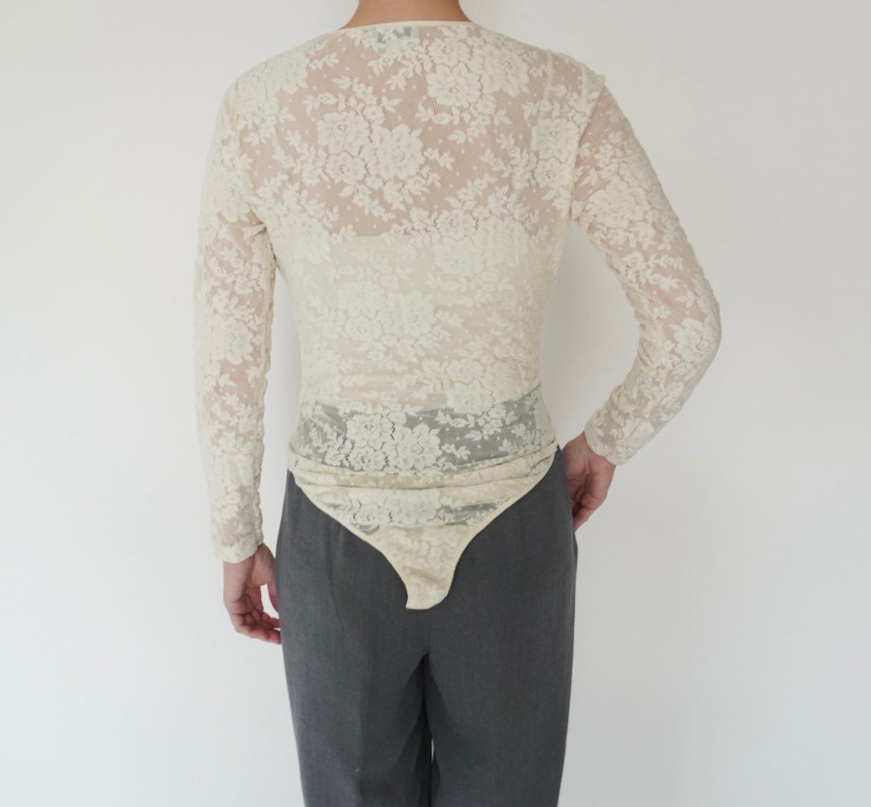 90s "ANN TAYLOR" Lade Design Top Made in USA