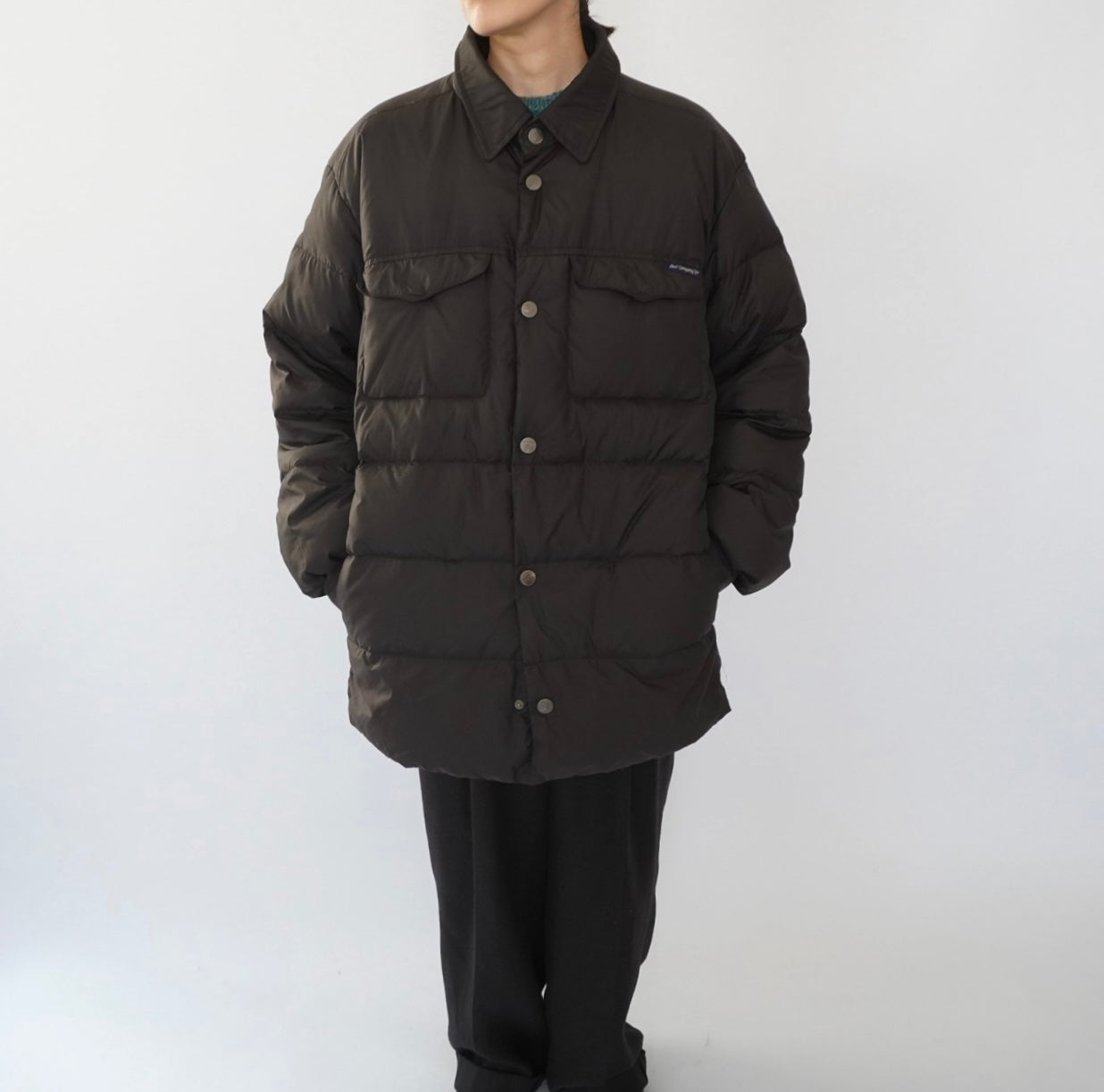 90s Black Down Jacket