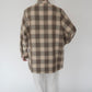 90s Plaid Shirt Jacket