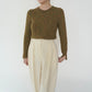 90s Mix Knit Top Made in USA