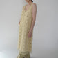 90s Embroidery Sheer Dress