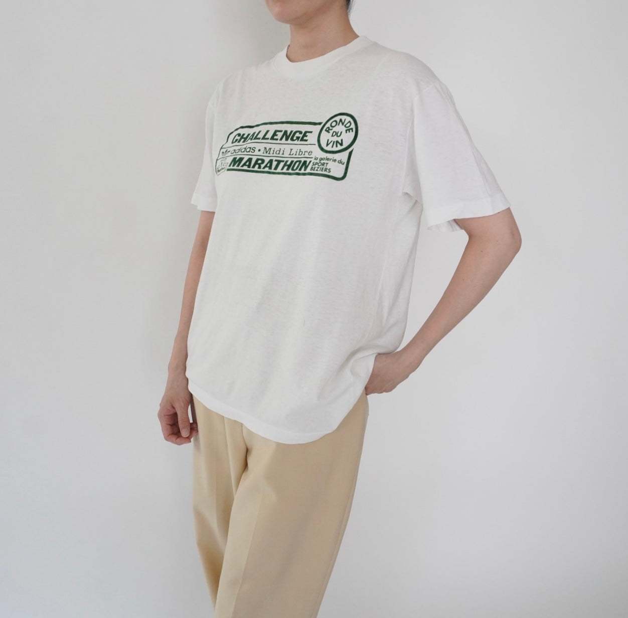 90s EURO "adidas" T-shirt