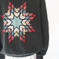 90s Patchwork Design Sweater Made in USA