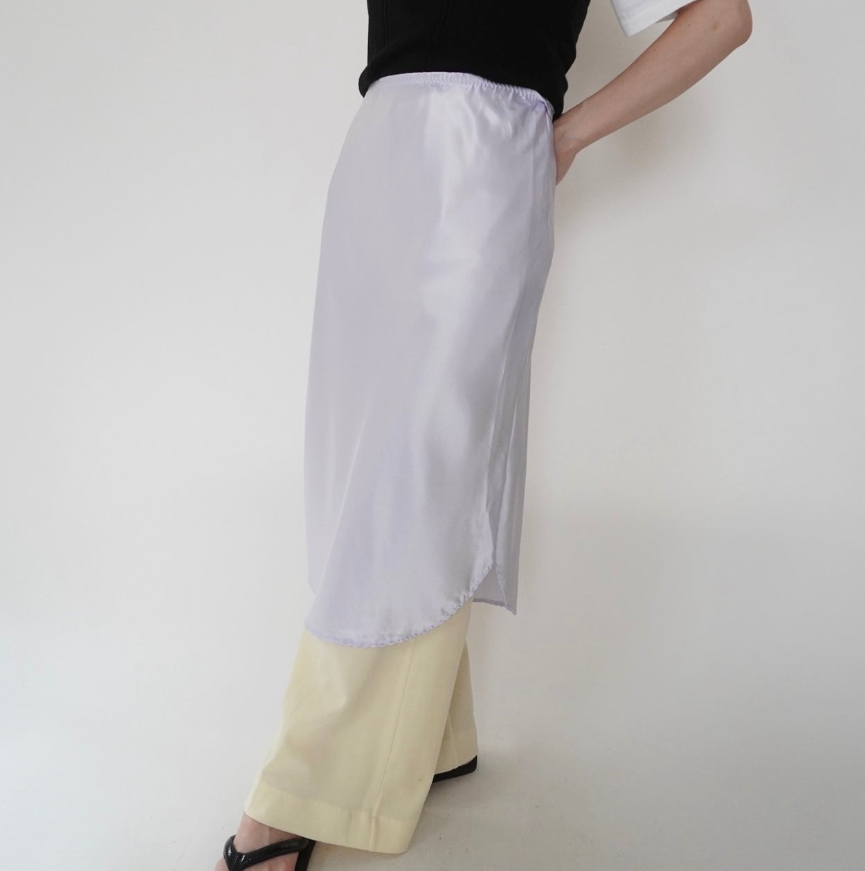 90s Light Purple Skirt
