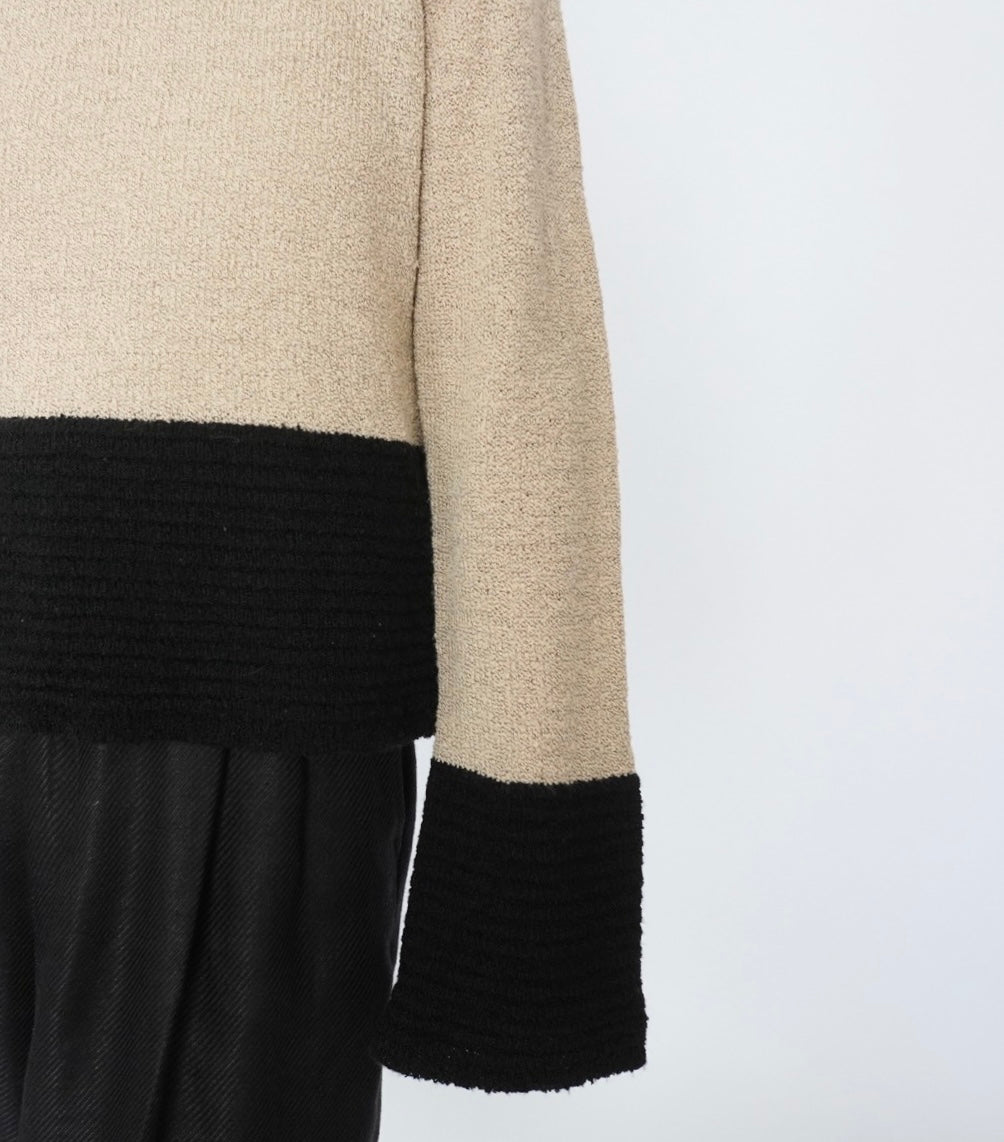 90s Two Tone Design Top