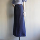 90s Denim Maxi Skirt Made in Italy