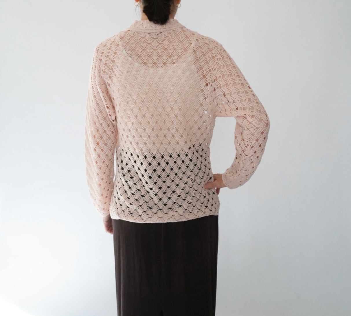 90s Crochet Shirt