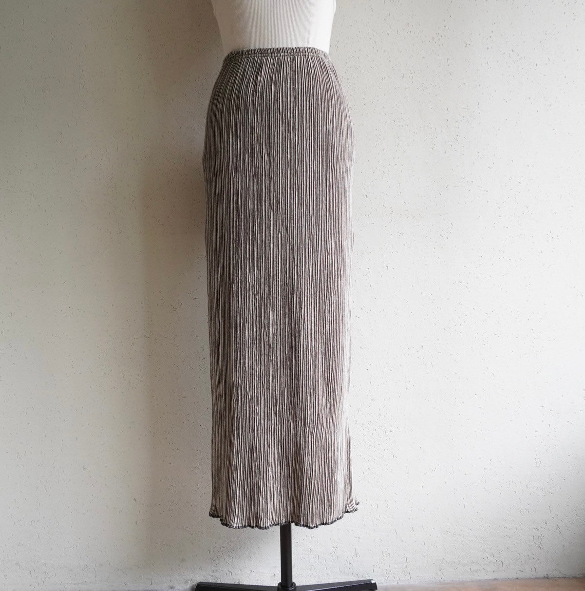 90s Pleat Skirt Made in France