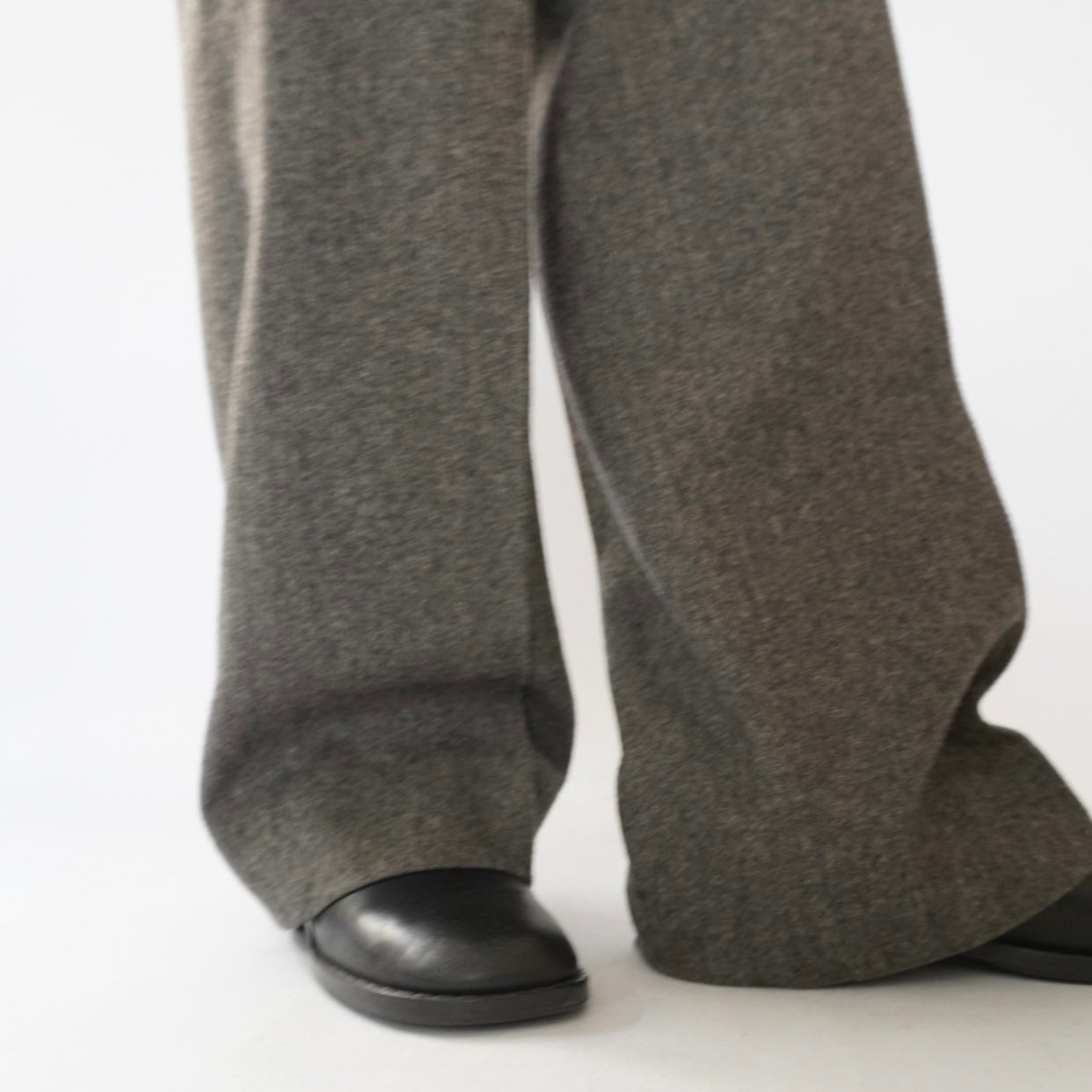 80s Wool High Waist Pants Made in USA