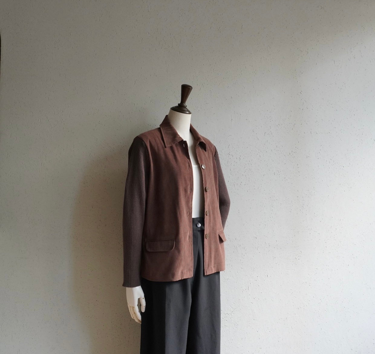 90s Brown Shirt,Jacket