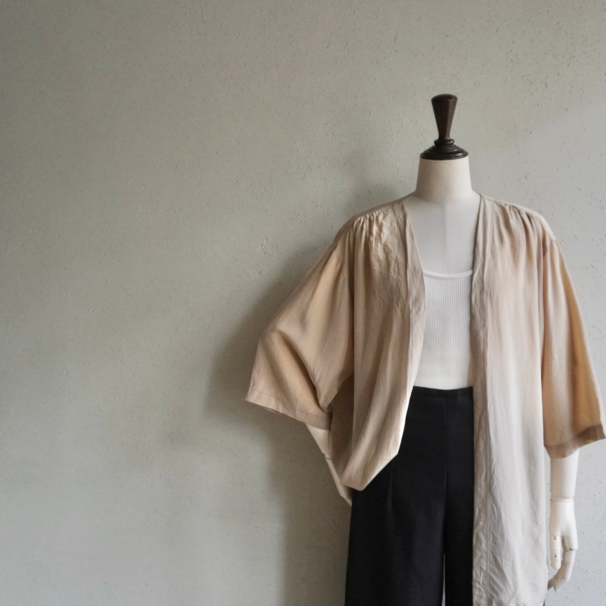 80s Silk Robe Made in Italy