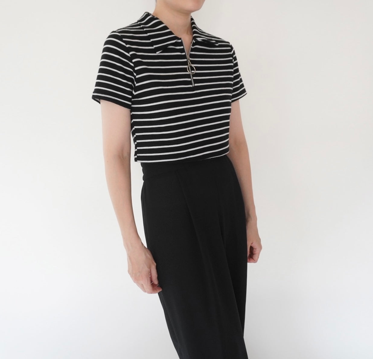 90s Cropped Top Made in USA