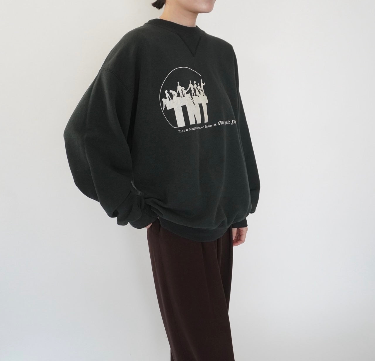 90s Printed Sweater