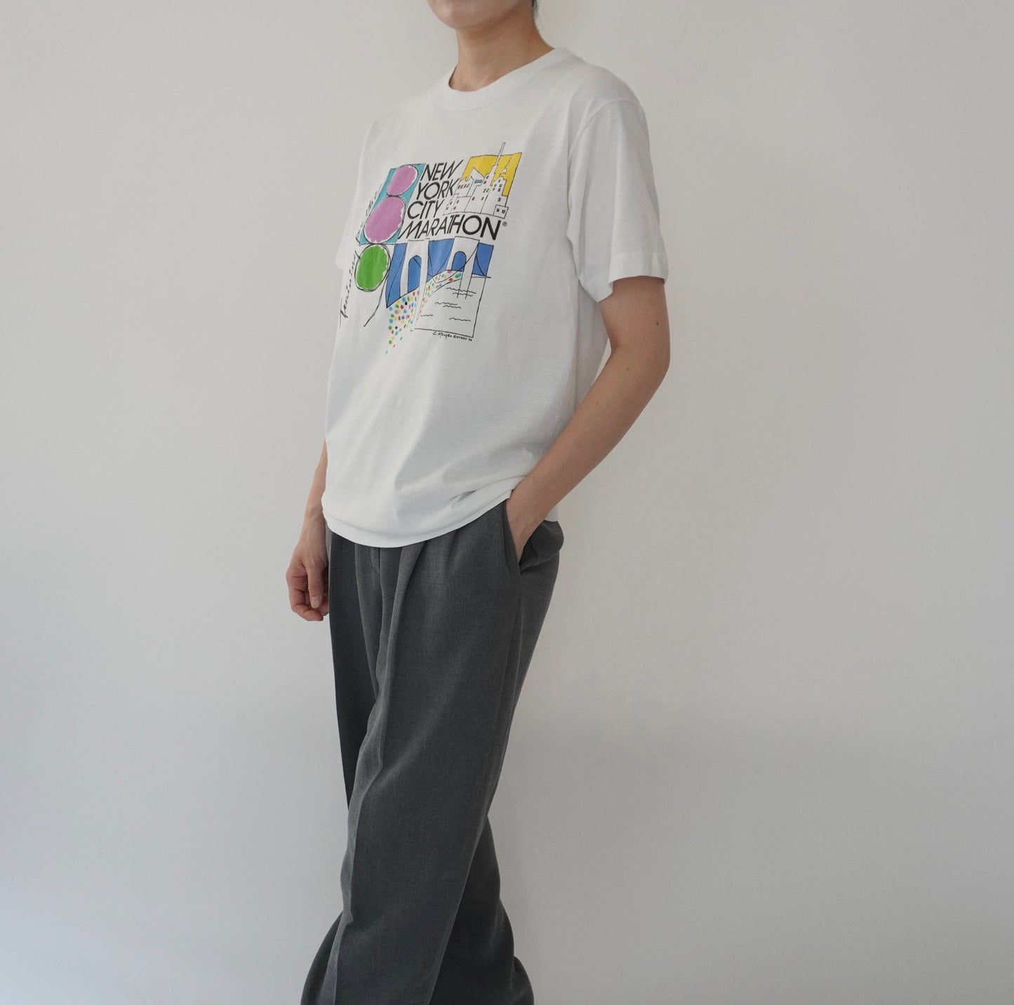 80s Printed T-shirt Made in USA